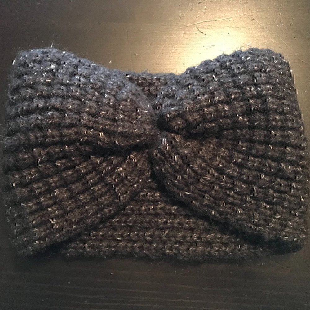 Thick, Soft Gray Headband